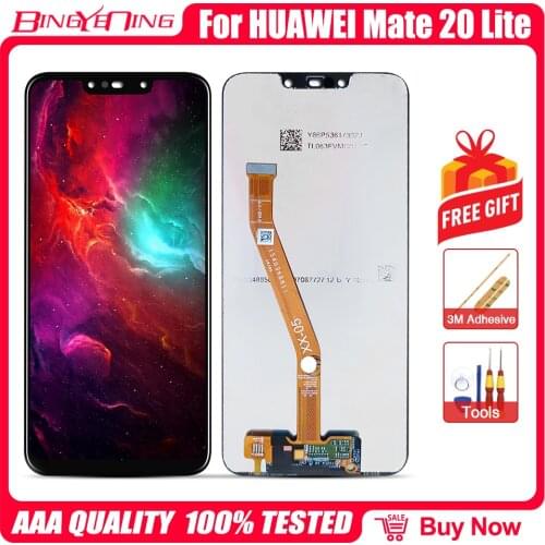 Original Display Huawei Mate 20 Lite LCD Touch Screen Digitizer For Huawei Mate20 Lite LCD Mate20 Lite SNE LX1 LX2 LX3 Screen