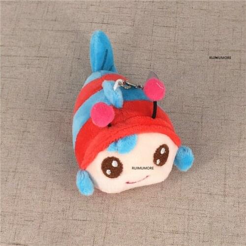 9CM Fish Plush Toy , Keychain Stuffed Animal Fish Plush Toy , Childrens Plush Doll