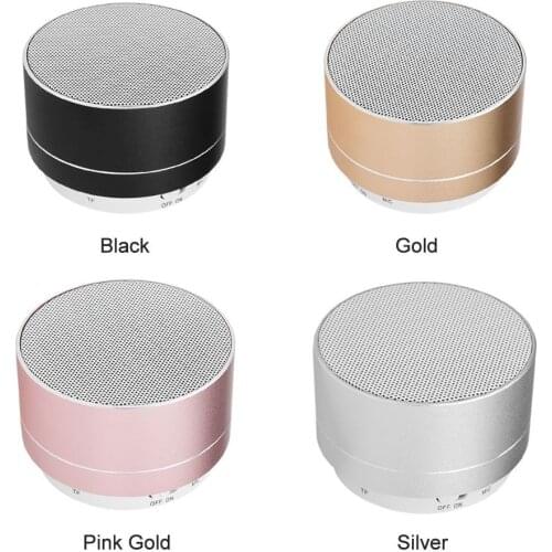 Mini Super Bass Portable Bluetooth Speaker Subwoofer Support USB TF Card Play with Flashing Led Light