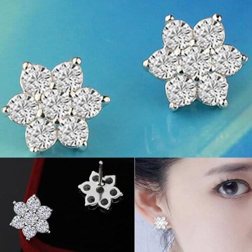 Casual Simple Faddish Snowflake Earrings Individual Hot Practical Gift Creative Women
