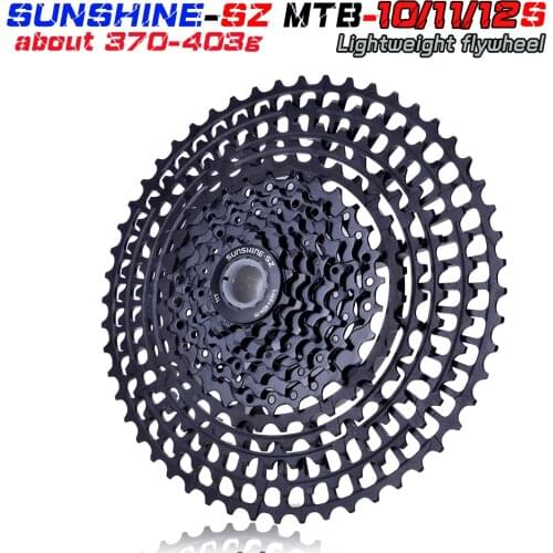 SUNSHINE MTB 11 speed 11-50t cassette 365g ultralight bike freewheel 11t bike parts Berg Fur shimano M9000 M800