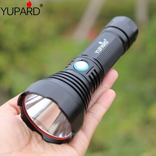 YUPARD Super Powerful LED Flashlight SST40 Tactical Torch USB Rechargeable Waterproof Lamp Ultra Bright Lantern Camping torch