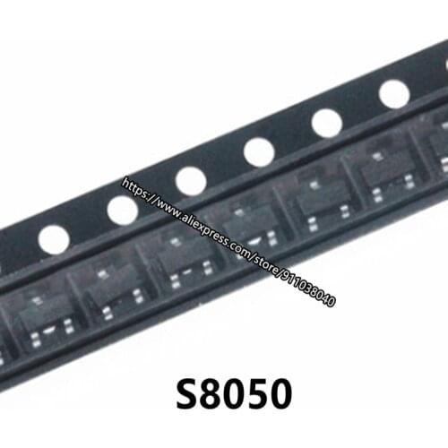 100pcs New ARTHYLY Transistor S8050 8050 J3Y SOT-23 SMD