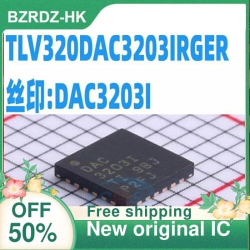 2-10PCS/lot TLV320DAC3203IRGER :DAC3203I CODEC QFN24 New original IC