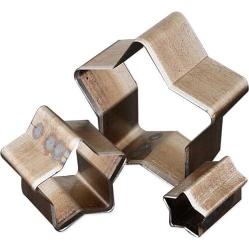 3pcs/set Unique-shaped punching model DIY Leather Craft Creative One Hole Shape Cutting Mold Hollow Punching Tool