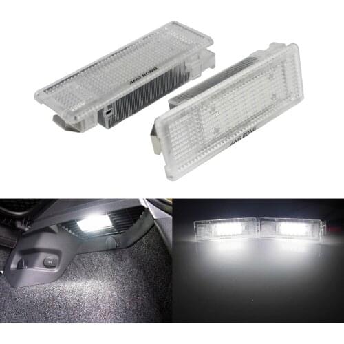 ANGRONG 2x Canbus LED Luggage Trunk Boot Interior Light For VW SEAT Transporter T5 Caddy Eos Golf Passat CC Jetta Beetle Touran