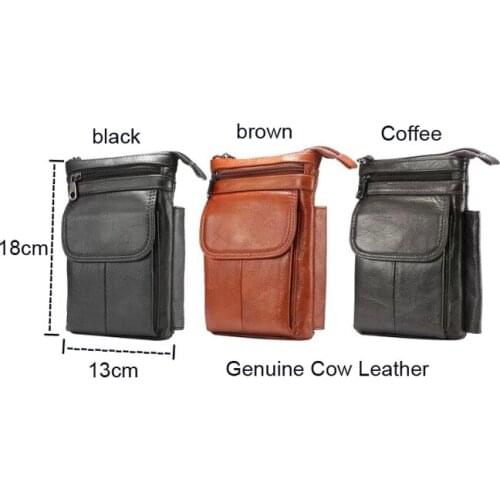 Genuine Cow Leather Hook Loop Clip Shoulder Belt Phone Case For Huawei Mate X,For Sony Xperia 1 10 Plus XZ4 XA3 L3,vivo V15 Pro