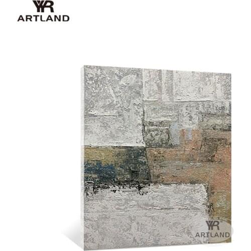 Nordic adornment picture for home decoration Handmade texture acrylic oil painting on canvas wall art poster for living room