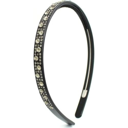 Classic Hair Band - Rhinestone Hair Ornament for Women Girls Beauty Hair Accessory Jewelry for Thick Hair Tiara Wedding Party