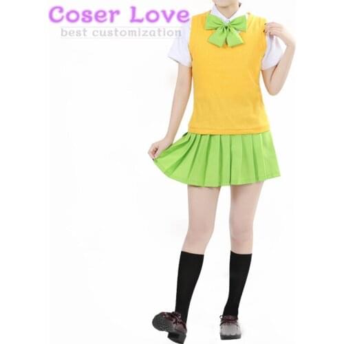 The Quintessential Quintuplets Nakono Yotsuba Cosplay Halloween Christmas Costume