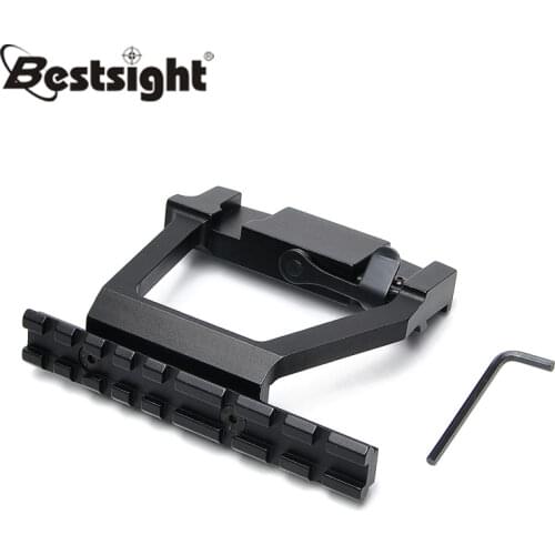 Metal Rail Scope Mount AK47/ AK74 SAIGA RIFLE Airsoft Scope Mount for 20mm Picatinny Rail Scope Mount Rings Hunting Accessories