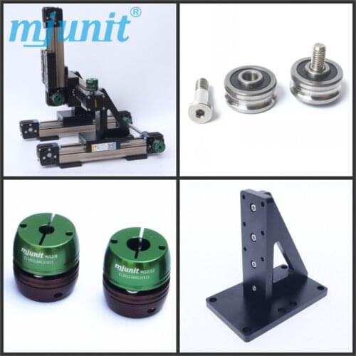 Mjunit Fashionable belt drive guide rail with linear carriage block/CNC Linear Guide Rail