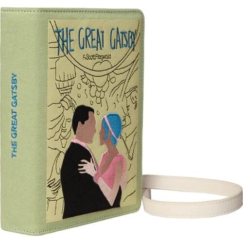 [New] 2020 YIZISTORE original retro stros vintage messenger bags flap book series leather embroidered shoulder bag