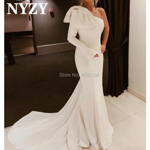NYZY Womens One Shoulder Dresses