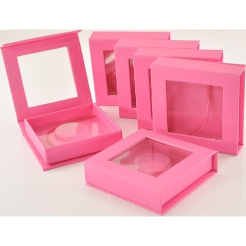 Wholesale false lash packaging Eyelash boxes eyelashes packaging box Faux Cils 3D mink fake eyelash storage case bulk vendors