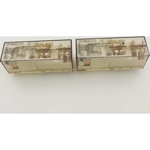 Original SR4M4024 24VDC 10PIN 8A 250VAC relays