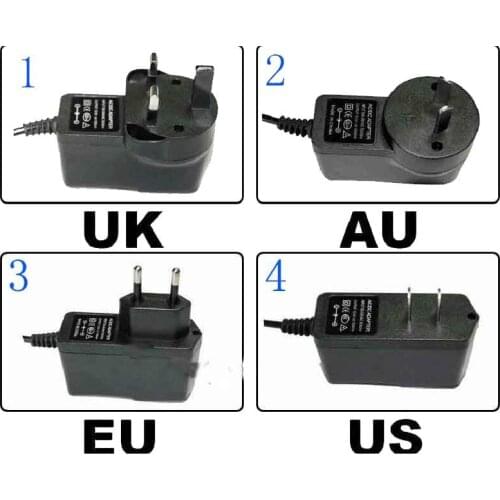 12v 3.5mm Auto Car Jump Starter Power Bnak Adapter Connector 4 Type Plug Power Charger Optional (uk,au,eu,us) Lr15