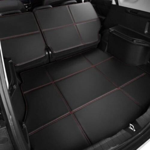 Waterproof Boot +Back Seat Carpets Durable Custom Special Car Trunk Mats for SUZUKI Jimny Vitara SX4 Swift Ignis Alto