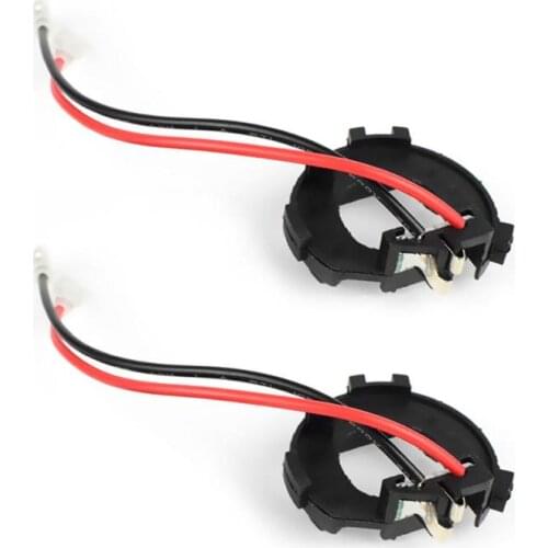 VODOOL 2Pcs H7 Car LED Headlight Bulb Base Holder For VW Golf Jetta MK7 Headlamp Adapter Socket Retainer For Mercedes-Benz Vito