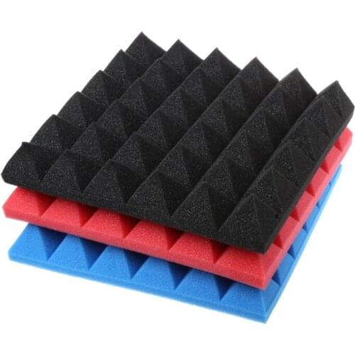 High Quality 30x30x5cm Soundproofing Foam Studio Acoustic Sound Treatment Absorption Wedge Tile