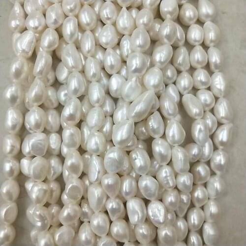 38 cm DIY pearl beads,100% NATURE freshwater loose pearl with baroque shape,AAA BIG BAROQUE pearl IN NATURE COLORS,13-17 mm
