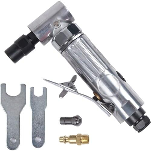 1/4 inch Angle Sander 90 Degree Grinder Mini Air Grinder Tool Great Grinding Gas Polishing Machine Polisher