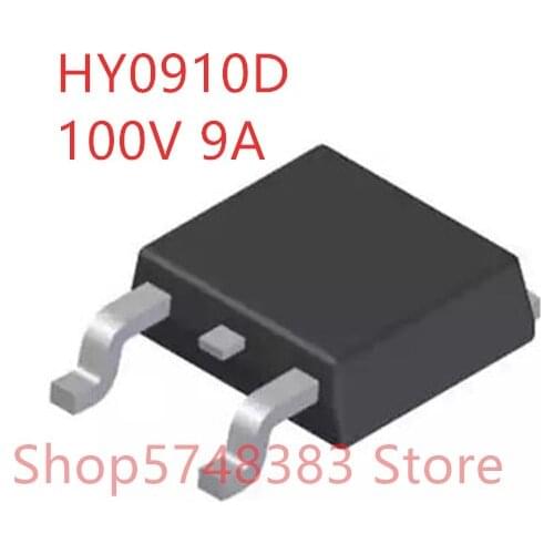 10PCS/LOT 100% new original HY0910D HY0910 TO-252 N-CH 100V 9A MOS tube