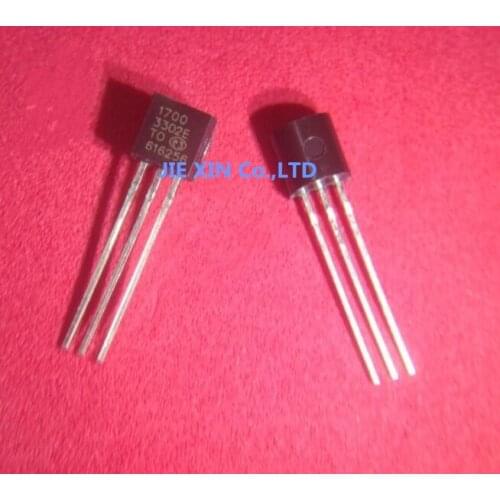 10pcs/lot MCP1700-3302E/TO MCP1700-3302E MCP1700 REG LDO 3.3V 0.25A TO92-3 Best quality