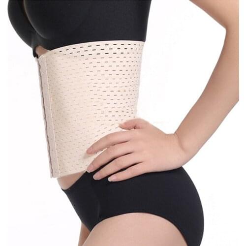 100% High Quality Waist Tummy Trimmer Cincher Body Shaper Trainer Girdle Slim Control Corset Shapers