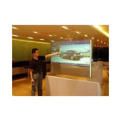 46 inch Interactive touch foil touch film,6 points touch, Driver support Windows XP/7/8 and Android, include 32 bit and 64 bit