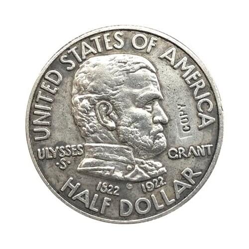 USA Dollar Ulysses S. Grant 1922 COIN COPY 30.6mm