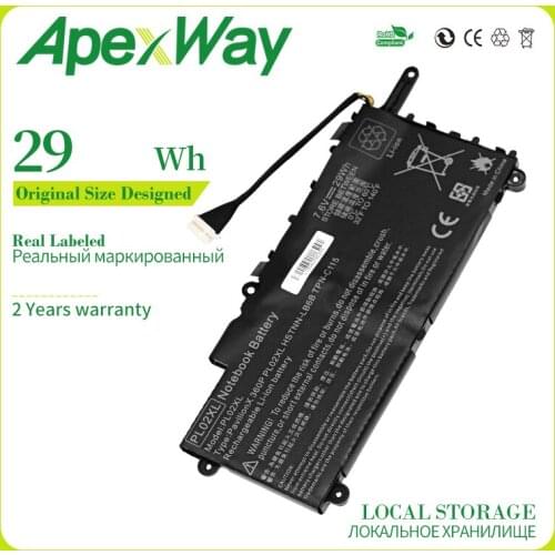 ApexWay 29WH 7.6V Battery for HP Pavilion 11 11-n010dx 11-n000snx X360 HSTNN-LB6B HSTNN-DB6B TPN-C115 PL02XL 751681-421
