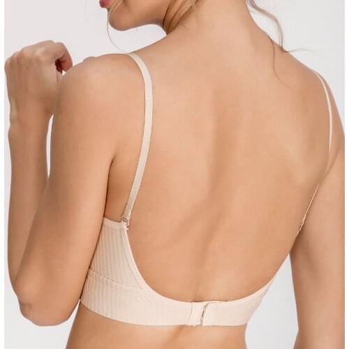 Sexy push up bra stayup strapless front buckle lift bra invisible bra lace bralette victoria secret pink backless bra