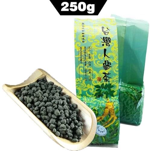 Ginseng Oolong Tea 2021 Taiwan Ginseng Tea for Sliming and Health 250g / Bag Packaging Green Food