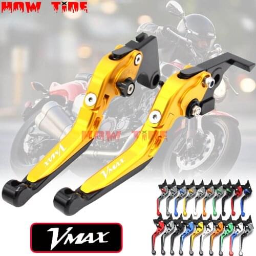 CNC Motorcycle Brakes Clutch Levers For YAMAHA VMAX V-MAX 2009 2010 2011 2012 2013 2014 2015 2016 Free shipping
