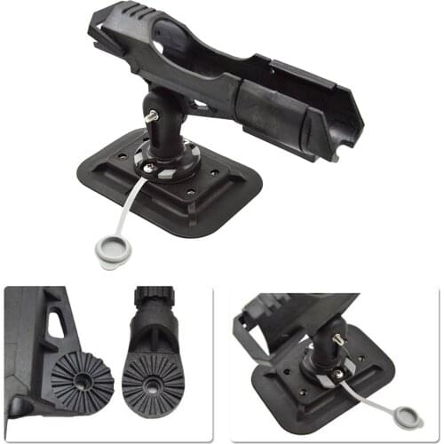 Fishing Support Rod Holder Kayaking Yacht Fishing Tackle Tool 360 Degrees Rotatable Pole Bracket Accessories