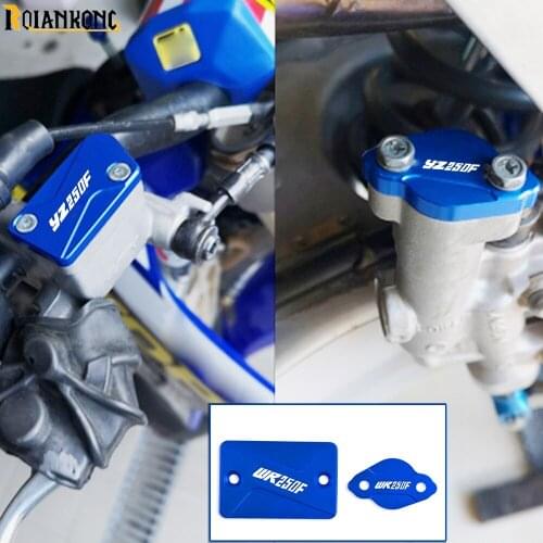 Motocross SUV YZ 250F 450F Front Rear Brake Fluid Reservoir Cap Cover for Yamaha YZ450F yz 450f 450 f 2003 2004 2005 2006 2007