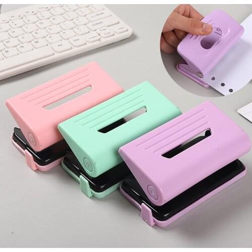 Loose-leaf Hole Puncher Diary Looseleaf DIY Hole Paper Punch For Office School
