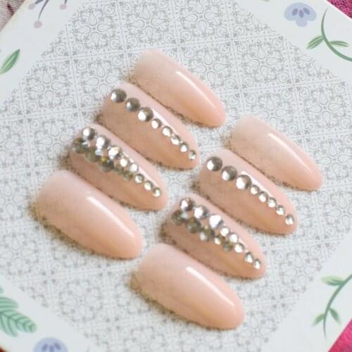 2020 Pretty charming Leiguang flashing Ling type nail sequined purple bagged LB800