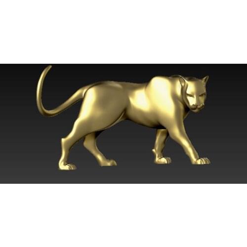 New High Quality Animal 3D model for cnc or 3D printers in STL file format -African Leopard
