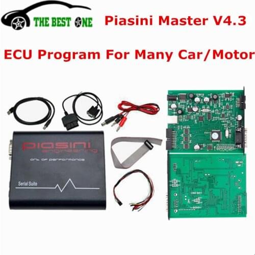 Newest PIASINI V4.3 MASTER Full Version Better Than V4.1 Piasini Engineering Serial Suite (JTAG-BDM-K-line-L-line-RS232-CAN-BUS)