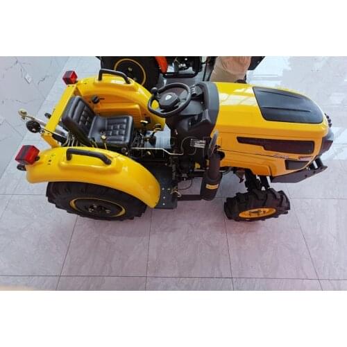 New Warmhouse Tractor Hydraulic Farm Tractor 4WD 50HP Agriculture Machinery Greenhouse Garden Tractor SYNBON