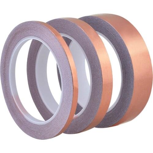 Single-sided Conductive Copper Foil Tape 22Yards for EMI Shielding Stained Glass Art Work Soldering Electrical Repairs Grounding