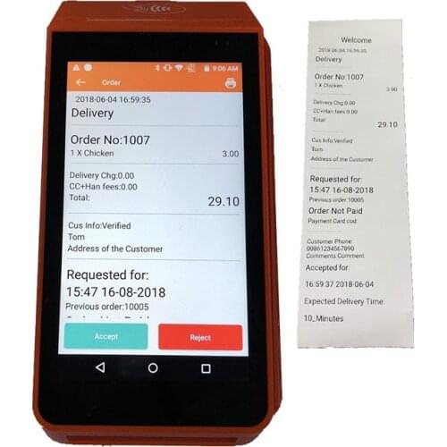 13% OFF GOODCOM Handheld Android Printer with Free APP for Restaurant Auto Receive and Print Online food orders