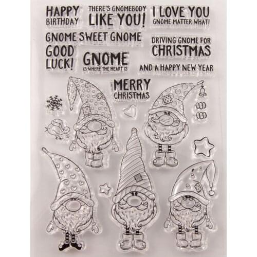 Santa Claus Silicone Clear Seal Stamp DIY Scrapbooking Embossing Photo Album Decorative Paper Card Craft Art Handmade Gift