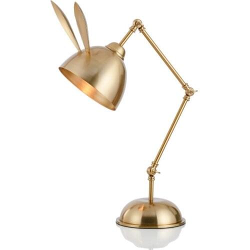 Nordic postmodern rabbit living room lamp study bedroom bedside childrens room lamp