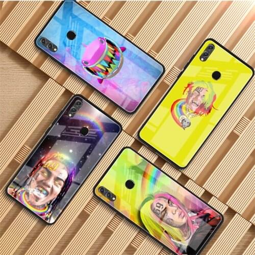 Tekashi 69 6ix9ine Tempered Glass Phone Case For Huawei P20 P30 P40 P40 Lite Pro Psmart Mate 20 30 Cover Shell