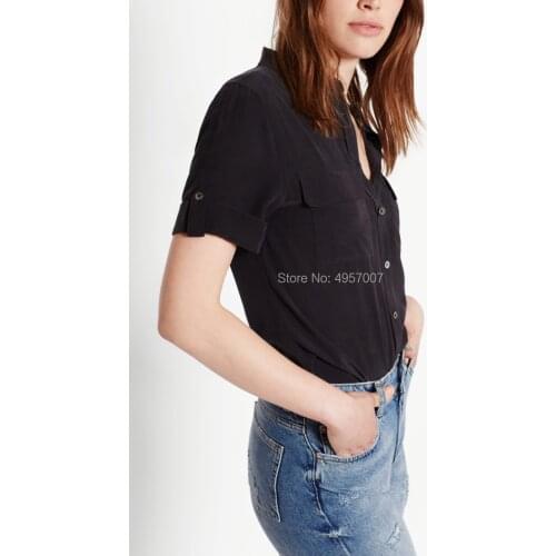 WISHBOP Dark Blouses
