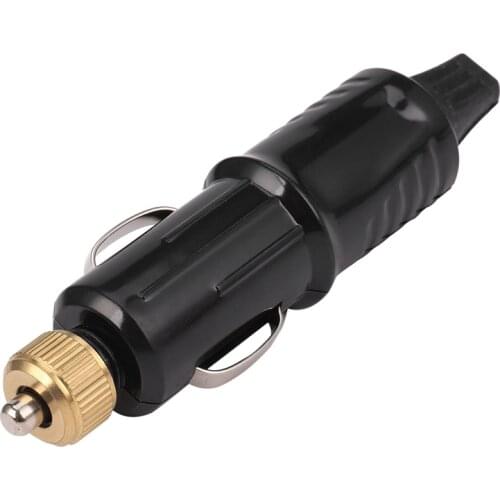 12/24V Replacement Car Cigarette Lighter Socket Plug Adapter Charger + Fuse Set