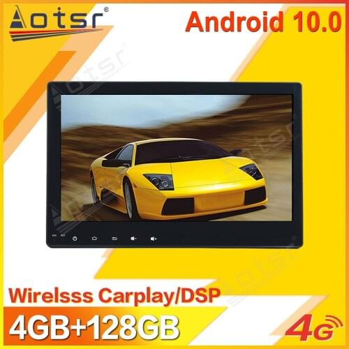 128GB Android Car Multimedia Stereo Player For Toyota Hilux 2016 2017 Tape Radio Recorder Auto GPS Navi Head Unit No 2Din 2 Din